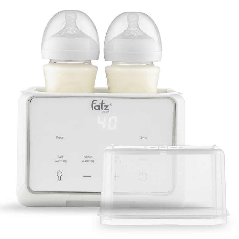 Máy hâm sữa tiệt trùng điện tử Fatzbaby Duo 3 Plus+ FB3094T
